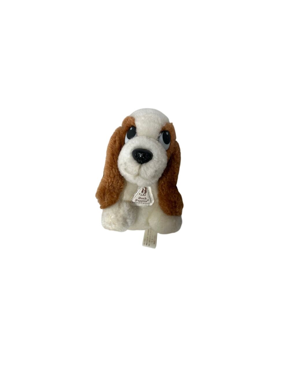 Vintage Hush Puppies tiny 4" advertisement bassethound dog collectable toy/plush